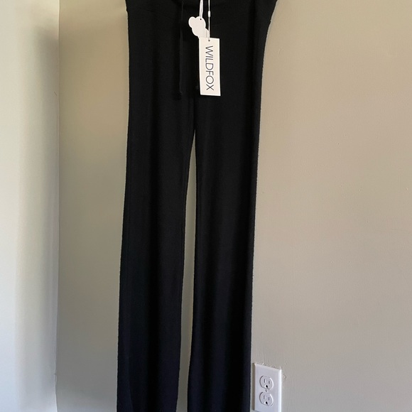 ❌SOLD❌NWT Wildfox Tennis Club Pant, multiple sizes available! Jet Black color - Picture 4 of 9
